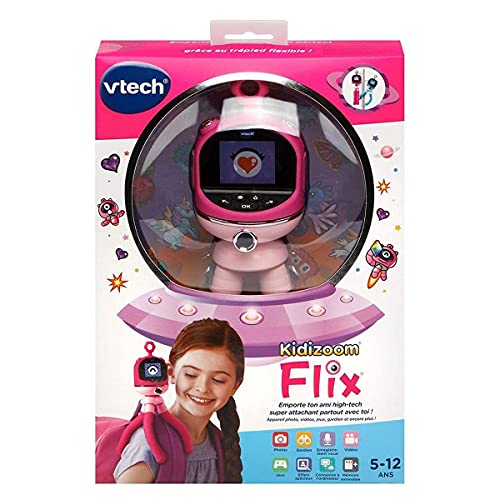 Vtech 80-507554 Kidizoom Flix, Rosa von Vtech