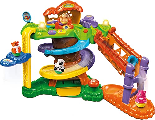 Vtech 80-510904 ZoomiZooz - Baumhaus, Babytiere, Mehrfarbig von Vtech