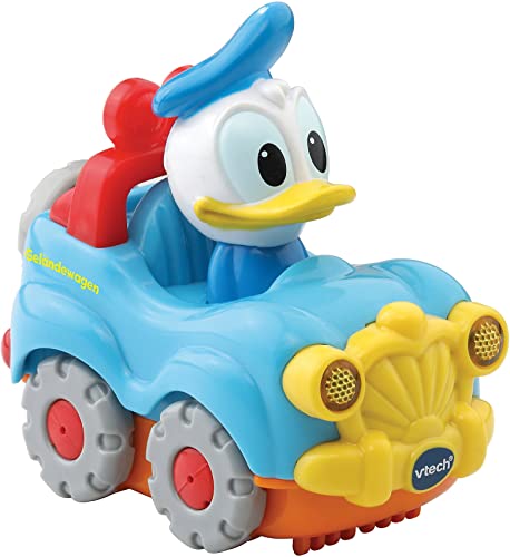 Vtech 80-511504 TUT Baby Donalds Gelaendewagen Flitzer Fahrzeuge Babyauto, 1 Jahr to 3 Jahre, Multicolour von Vtech