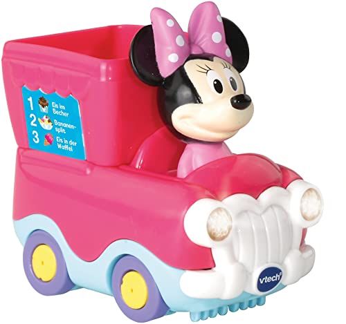 Vtech 80-512104 TUT TUT Baby Flitzer - Minnies Eiswagen, Babyautos, Mehrfarbig von VTech Baby