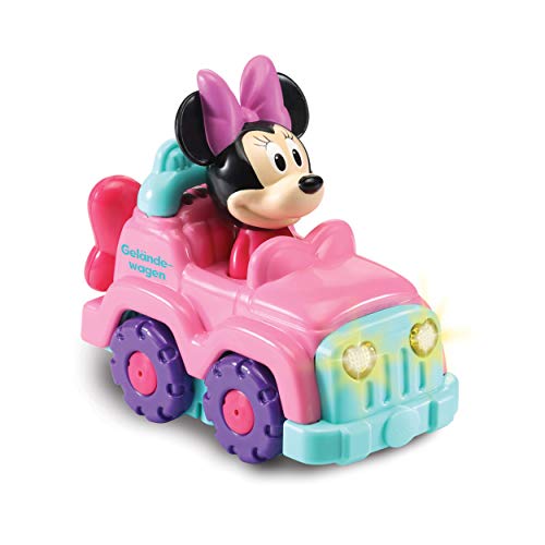 VTech 80-521704 TUT Baby Flitzer-Minnies Geländewagen Babyspielzeug, Spielzeugauto, Auto, Micky Maus von Vtech