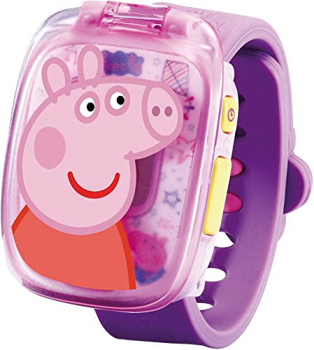 VTech 80-526004 Peppas Lernuhr Pink Lernuhr, M von Vtech