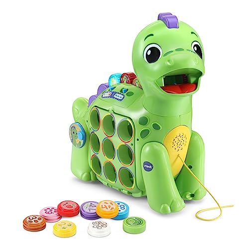 VTech Baby Zähl-mit-mir-Dino – Interaktiver Dinosaurier, der spricht und singt – Für Kinder von 1,5-4 Jahren von Vtech