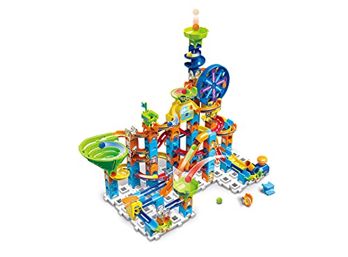 VTech Marble Rush - Ultimate Set XL100 E â€“ Interaktive Murmelbahn Mit Spannenden Bahnelementen, Verschiedenen Aufbaumöglichkeiten Und Motor- Sowie Lichteffekten â€“ Für Kinder Von 4-12 Jahren von Vtech