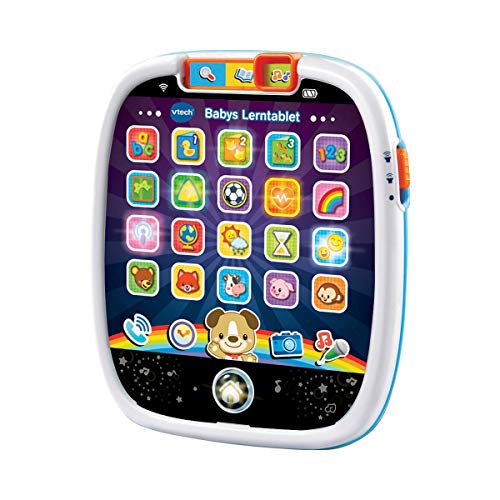 VTech Babys Lerntablet – Niedliches Tablet mit vielen bunten Tasten, Leuchteffekten und Musik – Für Kinder von 12-36 Monaten von VTech Baby