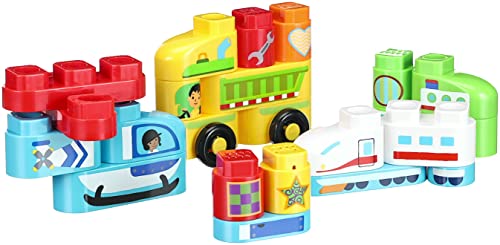 VTech 80-605704 Fahrzeuge Bauklötze Bauspielzeug, Mehrfarbig, Large von Vtech