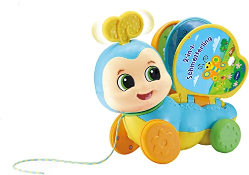 Vtech 80-613404 2-in-1-Schmetterling Babyspielzeug, Mehrfarbig von Vtech