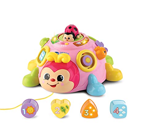 Vtech Baby Fröhlicher Lernkäfer pink – Interaktives Sortierspielzeug zum Lernen von Formen, Farben und Zahlen – Für Kinder von 12-36 Monaten Vtech Baby Fröhlicher Lernkäfer pink – Interaktives Sortierspielzeug zum Lernen von Formen, Farben und Zahlen – Für Kinder von 12-36 Monaten von Vtech