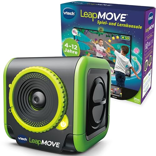 VTech LeapMOVE Lernkonsole Kinder I Interaktive Spielkonsole für Fernseher I Lernspiele ab 4 Jahre I Bewegungsspiele Tanzen & Fitness I ABC Lernen I Buchstaben SpieIe I Vorschule, Einschulung Geschenk VTech LeapMOVE Lernkonsole Kinder I Interaktive Spielkonsole für Fernseher I Lernspiele ab 4 Jahre I Bewegungsspiele Tanzen & Fitness I ABC Lernen I Buchstaben SpieIe I Vorschule, Einschulung Geschenk von Vtech