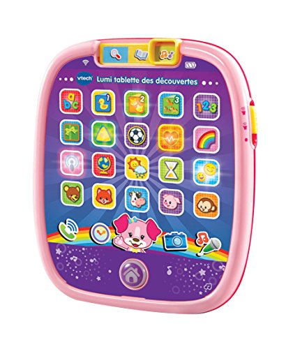 VTech Lumi Tablet der Entdeckungen, 602955, Rosa – französische Version von Vtech