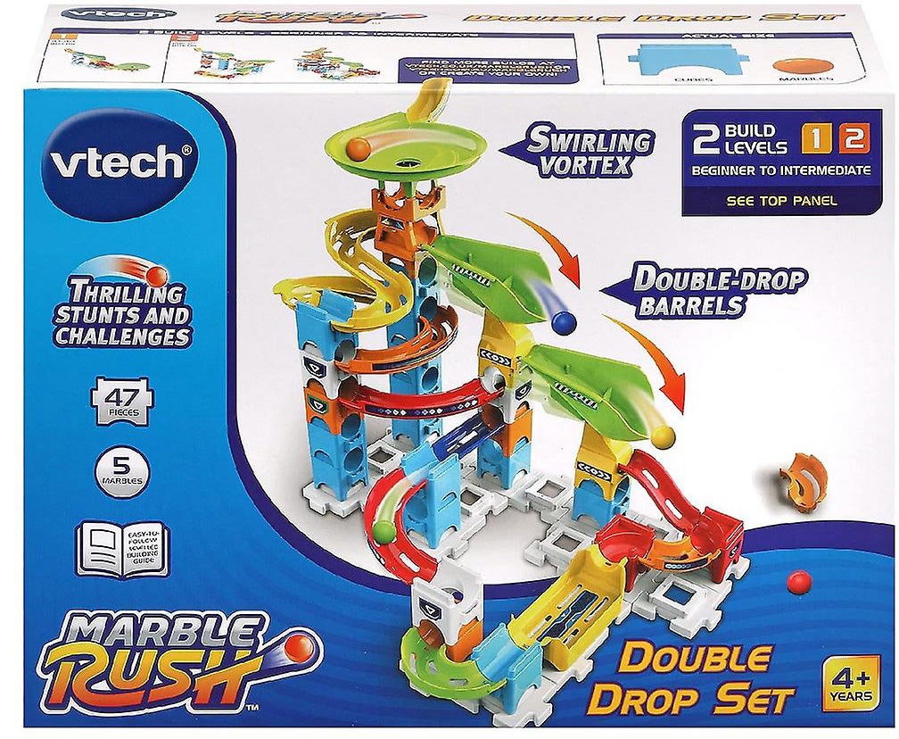 Vtech Marble Rush Double Drop Kugelbahn 47 Teile von Vtech