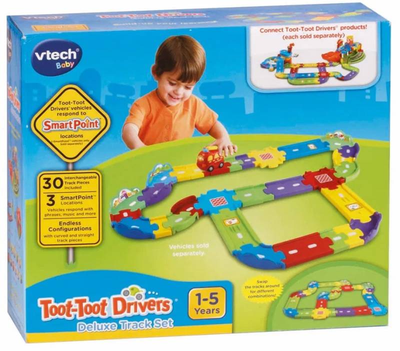 Vtech Toot Toot Drivers Deluxe Autorennbahn von Vtech