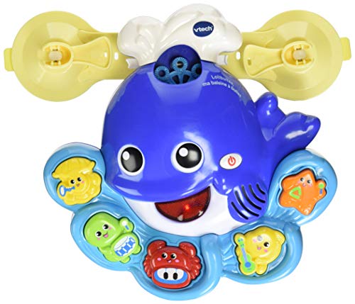 VTech Lolibulles, Mein Wal mit Bubbles – Baby-Badespielzeug – 1/5 Jahre – Version FR von Vtech