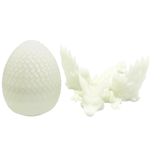 Vuggdt Dragon Egg Fidget Toys | Crystal Dragon Toys Printing Realistic Design | Relieve Stress Fidget Toy Creative for Birthday Christmas New Year von Vuggdt