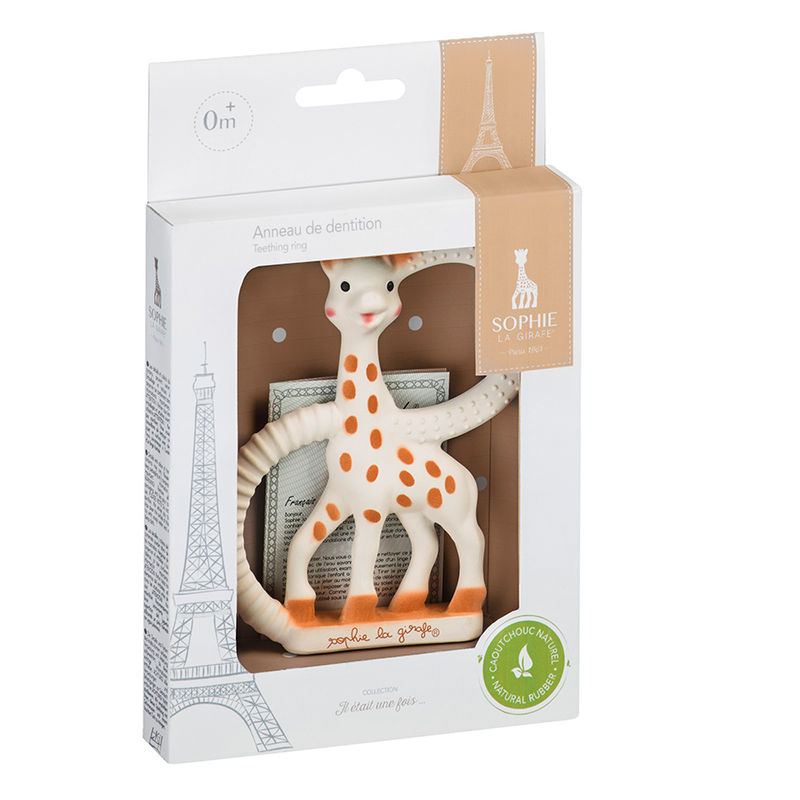 Beißring COLLECTION WEICH SOPHIE LA GIRAFE® in weiß von Vulli