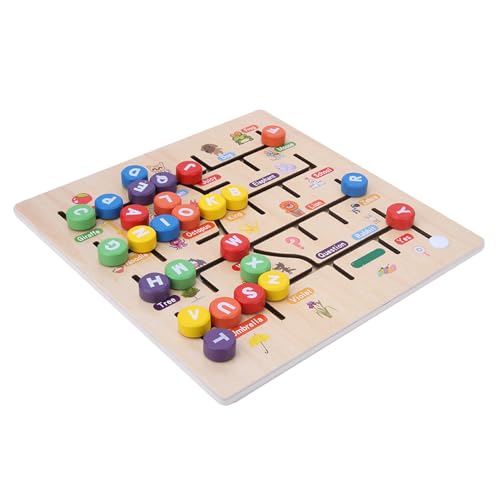 Passende Puzzle, Früherziehung Zahlen Buchstaben Matching Puzzles Kognition Kinderspielzeug Frühes Lernen Lernspielzeug, um die Denkfähigkeit von Kindern zu (Q von Vvikizy