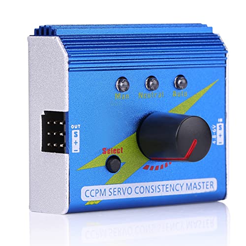 Esc Tester, Rc Servo und Motor Tester, Servo Tester Spektrum, Elektronischer Drehzahlregler Checker Master für Rc Flugzeug Auto Boot von Vvikizy