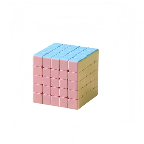 Klassischer Rubik's Cube für Logikakrobaten, ideal für Ausflüge: hochwertige Qualität, einfache Handhabung, leuchtende Farben (5-Schritt Rubik's Cube) von Vyloky