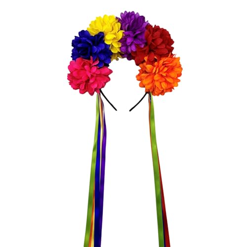 Vynetra Halloween-Haarteil für Damen, verstellbar, Halloween-Blumen-Kopfbedeckung, einzigartige Quasten, Zubehör, Hochzeitsfoto-Requisiten, Haar-Accessoire, Kopfbedeckung für Partys Vynetra Halloween-Haarteil für Damen, verstellbar, Halloween-Blumen-Kopfbedeckung, einzigartige Quasten, Zubehör, Hochzeitsfoto-Requisiten, Haar-Accessoire, Kopfbedeckung für Partys von Vynetra