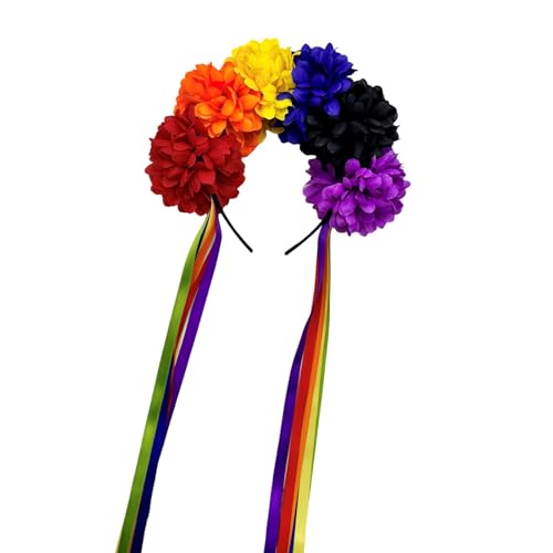 Vynetra Halloween-Haarteil für Damen, verstellbar, Halloween-Blumen-Kopfbedeckung, einzigartige Quasten, Zubehör, Hochzeitsfoto-Requisiten, Haar-Accessoire, Kopfbedeckung für Partys Vynetra Halloween-Haarteil für Damen, verstellbar, Halloween-Blumen-Kopfbedeckung, einzigartige Quasten, Zubehör, Hochzeitsfoto-Requisiten, Haar-Accessoire, Kopfbedeckung für Partys von Vynetra