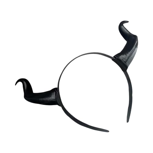 Vynetra Handgefertigtes Teufelsohr-Horn-Stirnband für Mädchen, Cosplay-Zubehör, übergroße Hörner, Pelzanzug, Maskerade, Halloween, Cosplay, Party, buntes Kostüm Vynetra Handgefertigtes Teufelsohr-Horn-Stirnband für Mädchen, Cosplay-Zubehör, übergroße Hörner, Pelzanzug, Maskerade, Halloween, Cosplay, Party, buntes Kostüm von Vynetra
