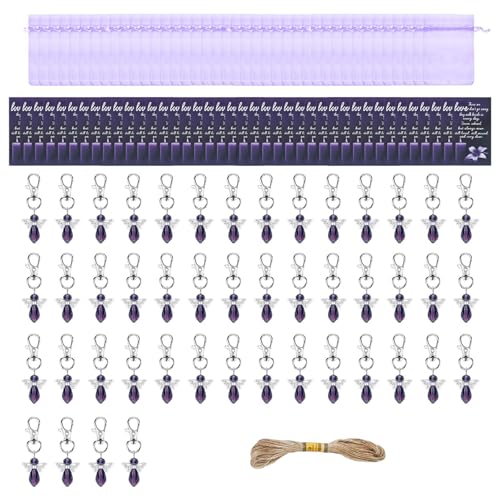 Vynetra Individualisiertes Gedenk-Partyzubehör, 40 Stück, Kirsite Custodian Angelic Schlüsselanhänger mit eleganten Kartenaufsätzen, Engel-Schlüsselanhänger, Dekorationen Vynetra Individualisiertes Gedenk-Partyzubehör, 40 Stück, Kirsite Custodian Angelic Schlüsselanhänger mit eleganten Kartenaufsätzen, Engel-Schlüsselanhänger, Dekorationen von Vynetra