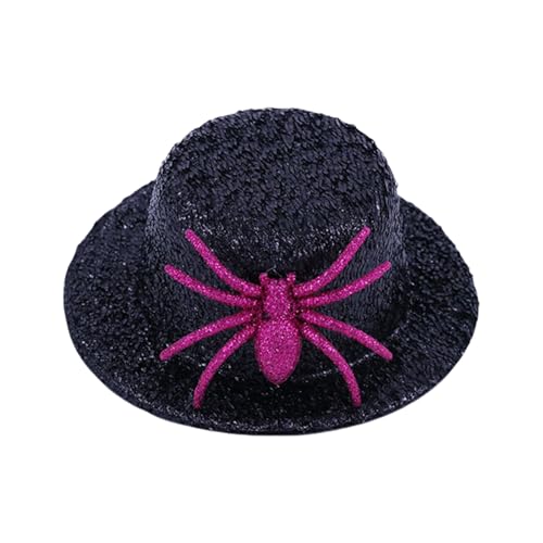 Vynetra Schimmernde Spinnen, Miniatur-Hut-Set für Cosplay-Kostüme, Western-Cosplay, Cowgirl-Zubehör, Haarstyling, Unisex, Haarnadel für Festivals Vynetra Schimmernde Spinnen, Miniatur-Hut-Set für Cosplay-Kostüme, Western-Cosplay, Cowgirl-Zubehör, Haarstyling, Unisex, Haarnadel für Festivals von Vynetra