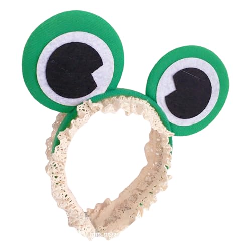 Vynetra Stilvolle Frösche Kopfschmuck Abschlussbälle Geburtstag Haarbänder lustige Kopfbedeckung Halloween Spitze entzückende Haar-Kopfbedeckung Karneval Vynetra Stilvolle Frösche Kopfschmuck Abschlussbälle Geburtstag Haarbänder lustige Kopfbedeckung Halloween Spitze entzückende Haar-Kopfbedeckung Karneval von Vynetra
