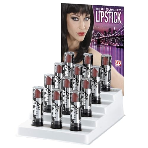 W WIDMANN MILANO Party Fashion, Lippenstift 6 ml, intensive rote Farbe, einfache Anwendung, sanfte Textur, vielseitig für alle Feste, garantierte Qualität, spektakulärer Effekt von WIDMANN