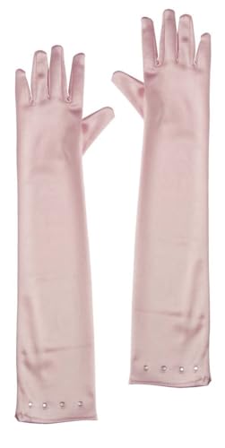 W WIDMANN MILANO Party Fashion, elegante lange rosa Handschuhe für Kinder, optimaler Komfort, funkelnde Details, vielseitig für alle Anlässe, pflegeleicht W WIDMANN MILANO Party Fashion, elegante lange rosa Handschuhe für Kinder, optimaler Komfort, funkelnde Details, vielseitig für alle Anlässe, pflegeleicht von W WIDMANN MILANO Party Fashion