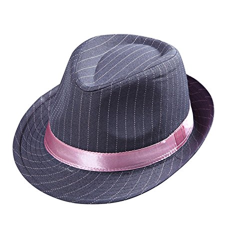 W WIDMANN MILANO Party Fashion, grauer gestreifter Fedora-Hut, eleganter Stil, optimaler Komfort, hochwertige Materialien, vielseitig für verschiedene Anlässe, pflegeleicht W WIDMANN MILANO Party Fashion, grauer gestreifter Fedora-Hut, eleganter Stil, optimaler Komfort, hochwertige Materialien, vielseitig für verschiedene Anlässe, pflegeleicht von W WIDMANN MILANO Party Fashion