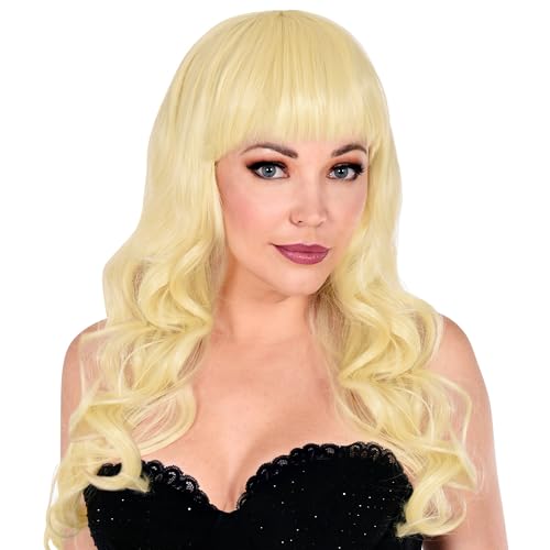 W WIDMANN MILANO Party Fashion 02982 - Perücke Bella, blond, hitzebeständig, Frisieren mit Glätteeisen, Kunsthaar, Disco Fever, Mottoparty, Karneval W WIDMANN MILANO Party Fashion 02982 - Perücke Bella, blond, hitzebeständig, Frisieren mit Glätteeisen, Kunsthaar, Disco Fever, Mottoparty, Karneval von WIDMANN MILANO PARTY FASHION