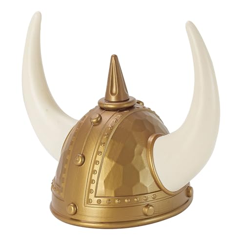 W WIDMANN MILANO Party Fashion 2814V - Wikinger Helm, mit Spitze, Kopfbedeckung, Accessoire, Karneval, Mottoparty W WIDMANN MILANO Party Fashion 2814V - Wikinger Helm, mit Spitze, Kopfbedeckung, Accessoire, Karneval, Mottoparty von W WIDMANN MILANO Party Fashion