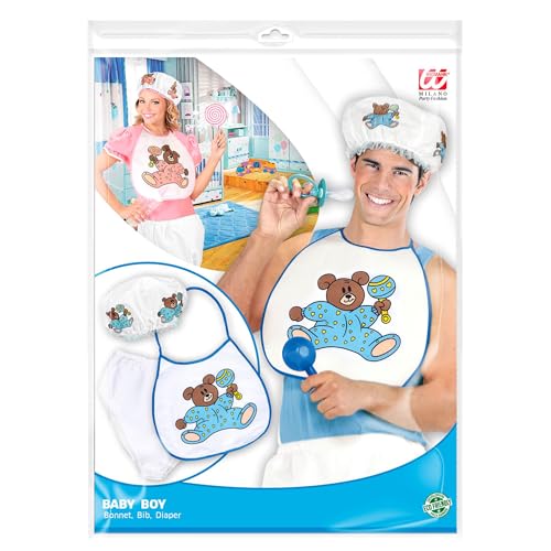 W WIDMANN MILANO Party Fashion 66666 - Baby Verkleidungsset, Haube, Lätzchen und Riesenwindel W WIDMANN MILANO Party Fashion 66666 - Baby Verkleidungsset, Haube, Lätzchen und Riesenwindel von W WIDMANN MILANO Party Fashion