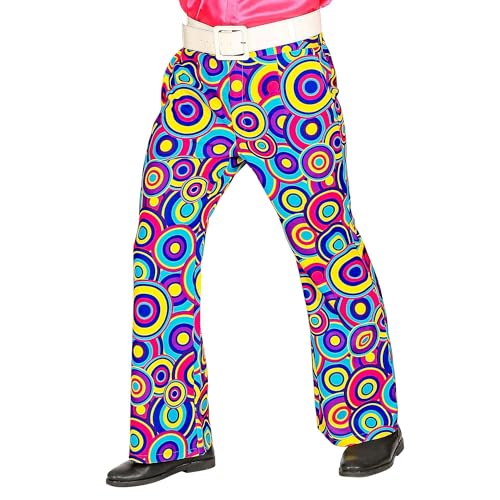 W WIDMANN MILANO Party Fashion - 70er Jahre Herrenhose, Schlaghose, Flower Power, Disco Style, Faschingskostüme W WIDMANN MILANO Party Fashion - 70er Jahre Herrenhose, Schlaghose, Flower Power, Disco Style, Faschingskostüme von W WIDMANN MILANO Party Fashion