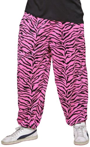 W WIDMANN MILANO Party Fashion - 80er Jahre Hose mit Zebra Muster, Jogginghose, Faschingskostüme W WIDMANN MILANO Party Fashion - 80er Jahre Hose mit Zebra Muster, Jogginghose, Faschingskostüme von W WIDMANN MILANO Party Fashion