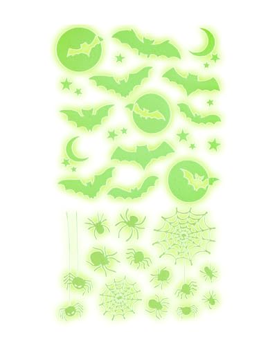 W WIDMANN MILANO Party Fashion 86850 - Leuchtende Halloween Deko-Sticker, Glow in the Dark, 21 x 15 cm, Aufkleber, Dekoration, Halloweenparty, Mottoparty W WIDMANN MILANO Party Fashion 86850 - Leuchtende Halloween Deko-Sticker, Glow in the Dark, 21 x 15 cm, Aufkleber, Dekoration, Halloweenparty, Mottoparty von W WIDMANN MILANO Party Fashion