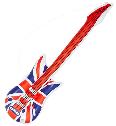 W WIDMANN MILANO Party Fashion - Aufblasbare Gitarre, Länge circa 105 cm, Instrument, Luftgitarre, Mottoparty, Karneval W WIDMANN MILANO Party Fashion - Aufblasbare Gitarre, Länge circa 105 cm, Instrument, Luftgitarre, Mottoparty, Karneval von W WIDMANN MILANO Party Fashion
