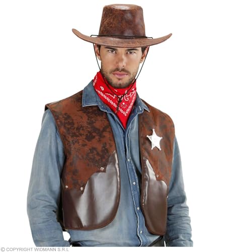 W WIDMANN MILANO Party Fashion - Cowboy Weste, Sheriff, Ranger, Rodeo, Wilder Westen, Faschingskostüme von W WIDMANN MILANO Party Fashion