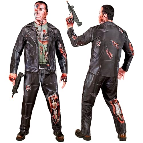 W WIDMANN MILANO Party Fashion - Cyborg Kostüm Set mit Maske, komplettes Outfit für Halloween und Karneval W WIDMANN MILANO Party Fashion - Cyborg Kostüm Set mit Maske, komplettes Outfit für Halloween und Karneval von W WIDMANN MILANO Party Fashion