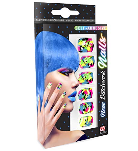 W WIDMANN MILANO Party Fashion - Fingernägel Set, 12 Stück, selbstklebend, Accessoire, Karneval, Mottoparty, Halloween W WIDMANN MILANO Party Fashion - Fingernägel Set, 12 Stück, selbstklebend, Accessoire, Karneval, Mottoparty, Halloween von W WIDMANN MILANO Party Fashion