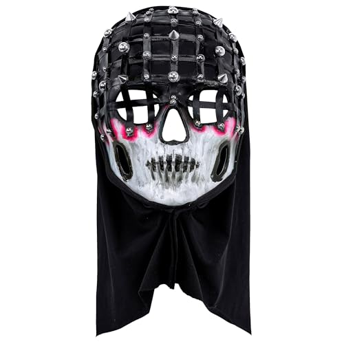 W WIDMANN MILANO Party Fashion - Gruselige Maske mit Kapuze, für Erwachsene, Dämon, Kostümzubehör Halloween W WIDMANN MILANO Party Fashion - Gruselige Maske mit Kapuze, für Erwachsene, Dämon, Kostümzubehör Halloween von W WIDMANN MILANO Party Fashion