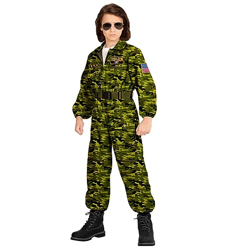 W WIDMANN MILANO Party Fashion Kinderkostüm Kampfjetpilot, Overall, Pilot, Uniform, Faschingskostüme, Karneval 158 W WIDMANN MILANO Party Fashion Kinderkostüm Kampfjetpilot, Overall, Pilot, Uniform, Faschingskostüme, Karneval 158 von W WIDMANN MILANO Party Fashion