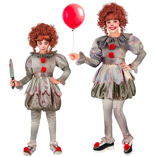 W WIDMANN MILANO Party Fashion - Kinderkostüm Killer Clown, Kleid, Horror Clown, Halloween Verkleidung von W WIDMANN MILANO Party Fashion