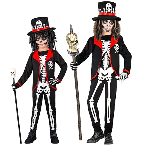 W WIDMANN MILANO Party Fashion 18845 Kinderkostüm Voodoo Priester, Jungen, Schwarz, 116 cm W WIDMANN MILANO Party Fashion 18845 Kinderkostüm Voodoo Priester, Jungen, Schwarz, 116 cm von W WIDMANN MILANO Party Fashion