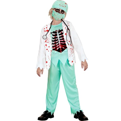 W WIDMANN MILANO Party Fashion - Kinderkostüm Zombie Doktor, blutige OP Kleidung, Horror Chirurg W WIDMANN MILANO Party Fashion - Kinderkostüm Zombie Doktor, blutige OP Kleidung, Horror Chirurg von W WIDMANN MILANO Party Fashion