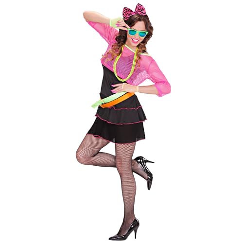 W WIDMANN MILANO Party Fashion - Kostüm 80er Jahre Groupie Girl, Kleid, Bad Taste Outfit, Faschingskostüme W WIDMANN MILANO Party Fashion - Kostüm 80er Jahre Groupie Girl, Kleid, Bad Taste Outfit, Faschingskostüme von W WIDMANN MILANO Party Fashion