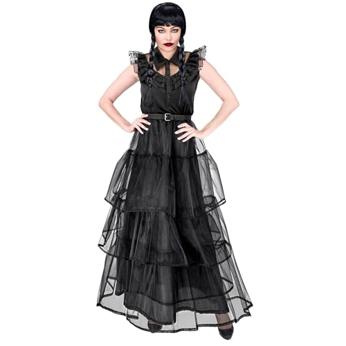 W WIDMANN MILANO Party Fashion - Kostüm Dark Girl, schwarzes Kleid, Gothik, Karneval, Halloween Verkleidung W WIDMANN MILANO Party Fashion - Kostüm Dark Girl, schwarzes Kleid, Gothik, Karneval, Halloween Verkleidung von W WIDMANN MILANO Party Fashion