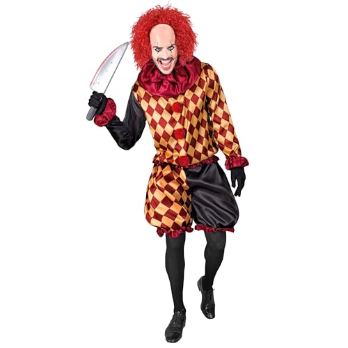 W WIDMANN MILANO Party Fashion - Kostüm Horror Clown, Psychopath, Killer, Halloween Verkleidung W WIDMANN MILANO Party Fashion - Kostüm Horror Clown, Psychopath, Killer, Halloween Verkleidung von W WIDMANN MILANO Party Fashion