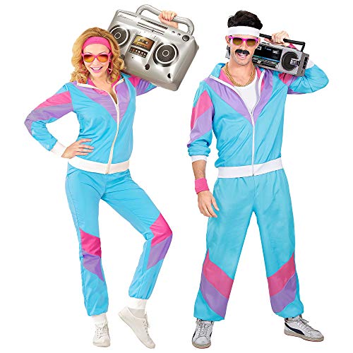 W WIDMANN MILANO Party Fashion - Kostüm Trainingsanzug, 80er Jahre Outfit, Jogginganzug, Bad Taste Outfit, Faschingskostüme W WIDMANN MILANO Party Fashion - Kostüm Trainingsanzug, 80er Jahre Outfit, Jogginganzug, Bad Taste Outfit, Faschingskostüme von W WIDMANN MILANO Party Fashion